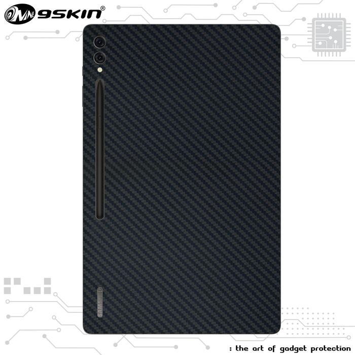 Gambar 9Skin - Samsung Galaxy Tab S9 Plus Skin Protector  - 3M Special - Black Carbon, Back Panel Board dari 9SKIN Premium Kota Administrasi Jakarta Barat 4 Tokopedia