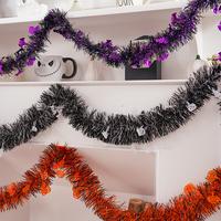 Gambar SLINGER HALLOWEEN TINSEL MURAH DEKORASI PESTA SLINGER METALIK BAGUS - OREN HTM POLOS dari MadisonShop Kota Administrasi Jakarta Barat 4 Tokopedia