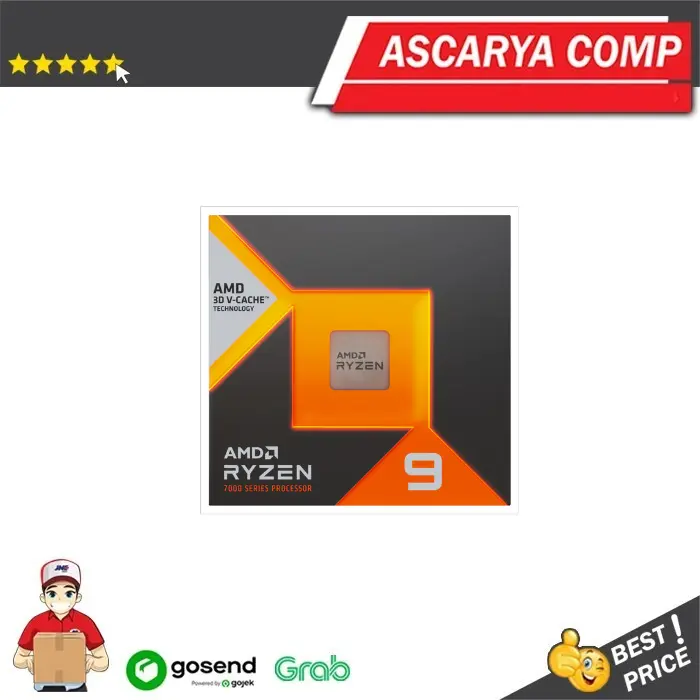 AMD Ryzen 9 7900X3D 4.4GHz Up To 5.6GHz AM5 [Box] - 12 Core
