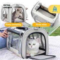 Gambar ONLY PETS Tas Jalan Anjing Kucing Portable Premium Pet Carrier Cargo - Putih dari Only Pets Kota Administrasi Jakarta Pusat 2 Tokopedia