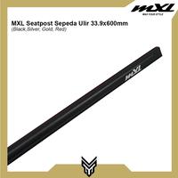 Gambar MXL Seatpost Sepeda Ulir 33.9 600mm Bahan Alloy Tiang Saddle Post Seat - Black dari MXL Sports Indonesia Kota Administrasi Jakarta Selatan 4 Tokopedia