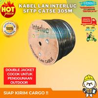Gambar Kabel CAT5 EDGE Interluc FTP Cat5e Kabel Lan Outdoor berkualitas - CAT5E FTP 305M dari Cengli Store Kota Surabaya 4 Tokopedia