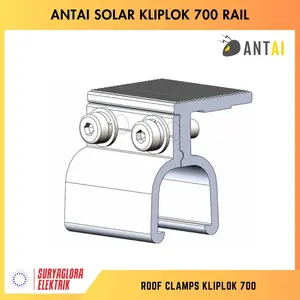 Mounting Solar PV / Solar Module / Panel Surya - Kliplok 700 Rail