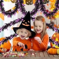 Gambar SLINGER HALLOWEEN TINSEL MURAH DEKORASI PESTA SLINGER METALIK BAGUS - OREN HTM POLOS dari MadisonShop Kota Administrasi Jakarta Barat 3 Tokopedia