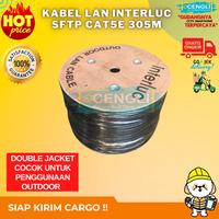 Gambar Kabel CAT5 EDGE Interluc FTP Cat5e Kabel Lan Outdoor berkualitas - CAT5E FTP 305M dari Cengli Store Kota Surabaya 3 Tokopedia