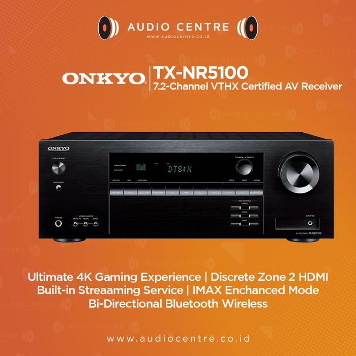 Gambar Onkyo TX-NR5100 TXNR 5100 TX NR 5100 AV Receiver 7Ch 4K 8K Dolby Atmos dari Audio Centre Official Kota Administrasi Jakarta Barat Tokopedia