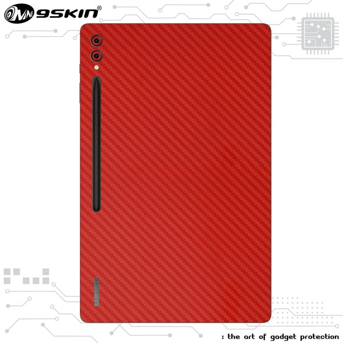 Gambar 9Skin - Samsung Galaxy Tab S9 Plus Skin Protector  - 3M Special - Black Carbon, Back Panel Board dari 9SKIN Premium Kota Administrasi Jakarta Barat 5 Tokopedia