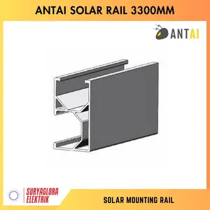Mounting / Bracket Solar PV / Solar Module / Panel Surya - Rail 3300mm