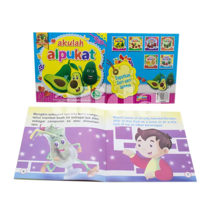 Gambar Buku Anak, buku cerita bergambar Seri Buah, dua bahasa - bilingual - Alpukat dari Toko Alida Jakarta Kota Administrasi Jakarta Selatan 4 Tokopedia
