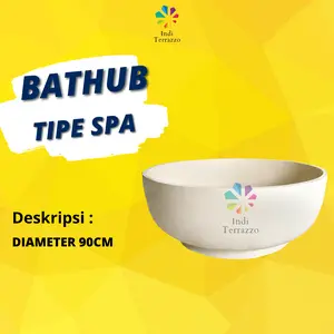INDI TERRAZZO BATHTUB TERASO MURAH BALI TIPE JEPANG P120 CM