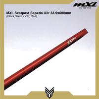 Gambar MXL Seatpost Sepeda Ulir 33.9 600mm Bahan Alloy Tiang Saddle Post Seat - Black dari MXL Sports Indonesia Kota Administrasi Jakarta Selatan 3 Tokopedia