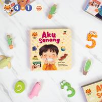 Gambar Seri Pengenalan Emosi Boardbook 4in1 - Buku Anak Buku Bayi isi 4 Buku dari Pustaka Hulwah - Islamic Books Kota Bandung 4 Tokopedia