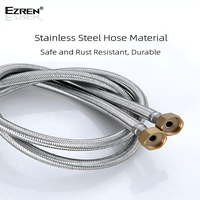 Gambar Ezren EZ-0480 Flexible Hose 150CM Anyam Selang Kran Air Wastafel dari House Sparepart Kab. Tangerang 3 Tokopedia