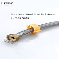 Gambar Ezren EZ-0480 Flexible Hose 150CM Anyam Selang Kran Air Wastafel dari House Sparepart Kab. Tangerang 4 Tokopedia