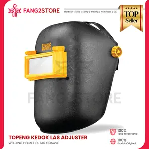 Topeng Kedok Las Model Putar / Welding Helmet Adjustable Gosave