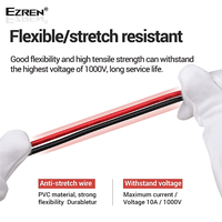 Gambar Ezren EZ-0207 Kabel Multitester Jarum Digital 1000V Rubber Wire 20A dari House Sparepart Kab. Tangerang 3 Tokopedia