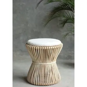 Stool rotan sintetis dudukan busa stool outdoor terbaru