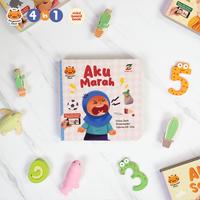 Gambar Seri Pengenalan Emosi Boardbook 4in1 - Buku Anak Buku Bayi isi 4 Buku dari Pustaka Hulwah - Islamic Books Kota Bandung 5 Tokopedia