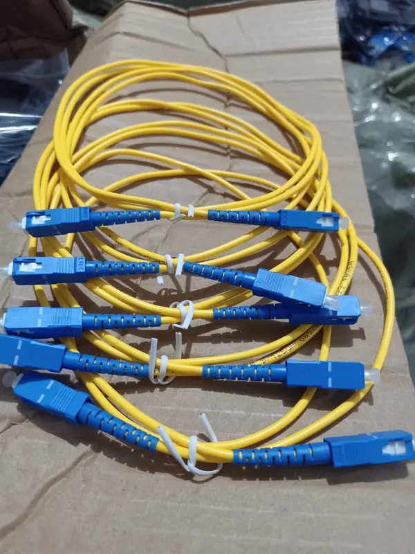 KABEL PATCH CORD ONILINK SC UPC - SC UPC 1METER 3MILI KUNING 1