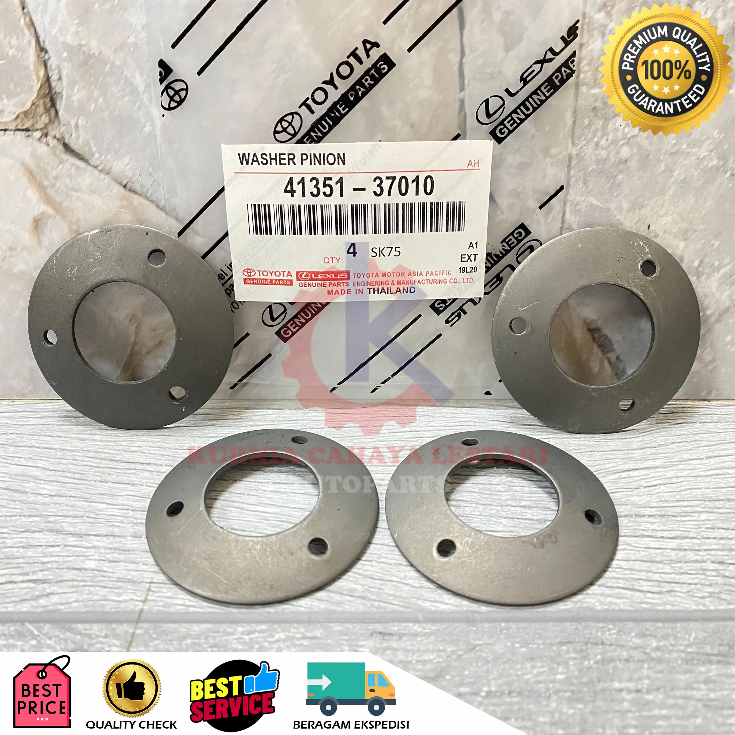 RING PLAT GIGI BOLU KECIL WASHER PINION HT125 HT130 DUTRO 41351-37010