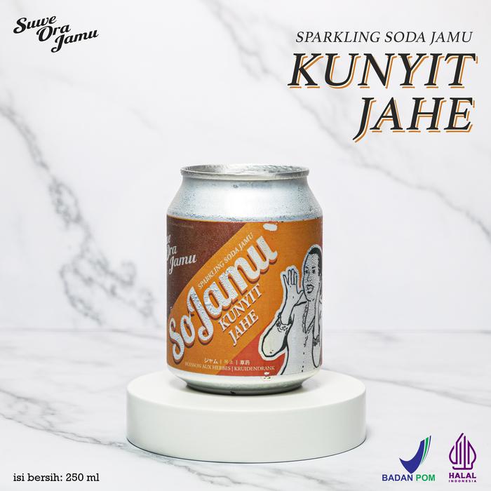 Gambar Sparkling Soda Jamu Kunyit Jahe - Suwe Ora Jamu (250 ml) dari Suwe Ora Jamu Kota Administrasi Jakarta Selatan Tokopedia