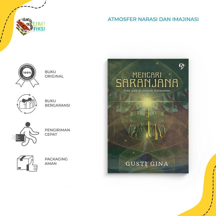 Gambar Buku Novel Horor - Mencari Saranjana - Gagasmedia - Bumifiksi dari bumifiksijakarta Jakarta Selatan Tokopedia