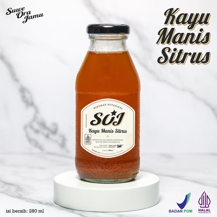 Gambar Kayu Manis Sitrus - Suwe Ora Jamu (280 ml) dari Suwe Ora Jamu Kota Administrasi Jakarta Selatan Tokopedia