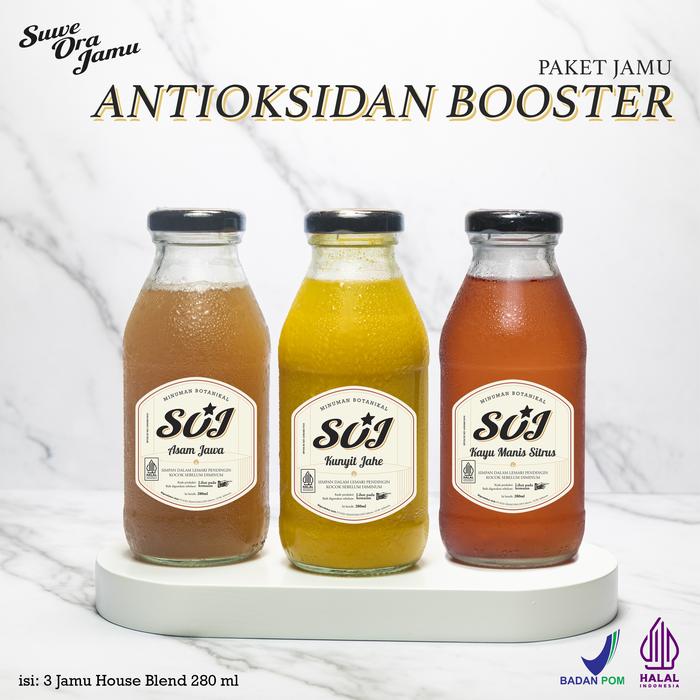 Gambar Antioksidan Booster - Suwe Ora Jamu (Paket Jamu) dari Suwe Ora Jamu Kota Administrasi Jakarta Selatan Tokopedia