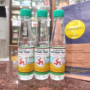 Larutan Penyegar Cap Kaki Tiga 1 Botol 200ml / Sariawan & Panas Dalam