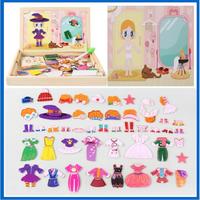 Gambar Puzzle Magnet Tema Anak Perempuan Mainan Edukasi Anak / Girl Dressing dari Best Selection Kota Tangerang 3 Tokopedia