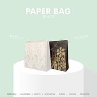 Gambar Tas Kertas Kraft Motif Belanja Hadiah Kado Souvenir 34 x 9 x 32 dari Rahmah Tas Kertas dan Kemasan Kab. Sleman 3 Tokopedia