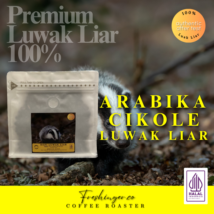 Kopi Luwak Cikole Roasted Bean 250g 【公式通販】