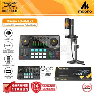 Maono AU-AME2A Soundcard Kit Maonocaster Podcast Studio Resmi