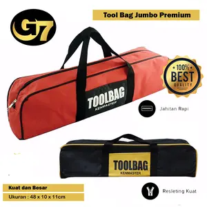 Tool Bag Besar Tas Perkakas Simpan Peralatan Kunci Obeng Kuat Praktis