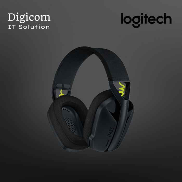 Gambar HEADSET LOGITECH G435 BLACK dari Digicom Sukabumi Kota Sukabumi Tokopedia