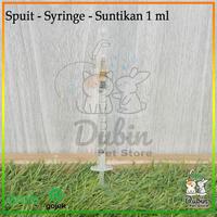 Gambar suntikan 1 ml sepetan obat dan vitamin hewan - pipet 1 ml dari Dunia Binatang Petshop Kota Tangerang 2 Tokopedia