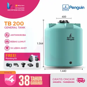 Harga Tangki Air, Toren Air, Tandon Air Penguin TB 200