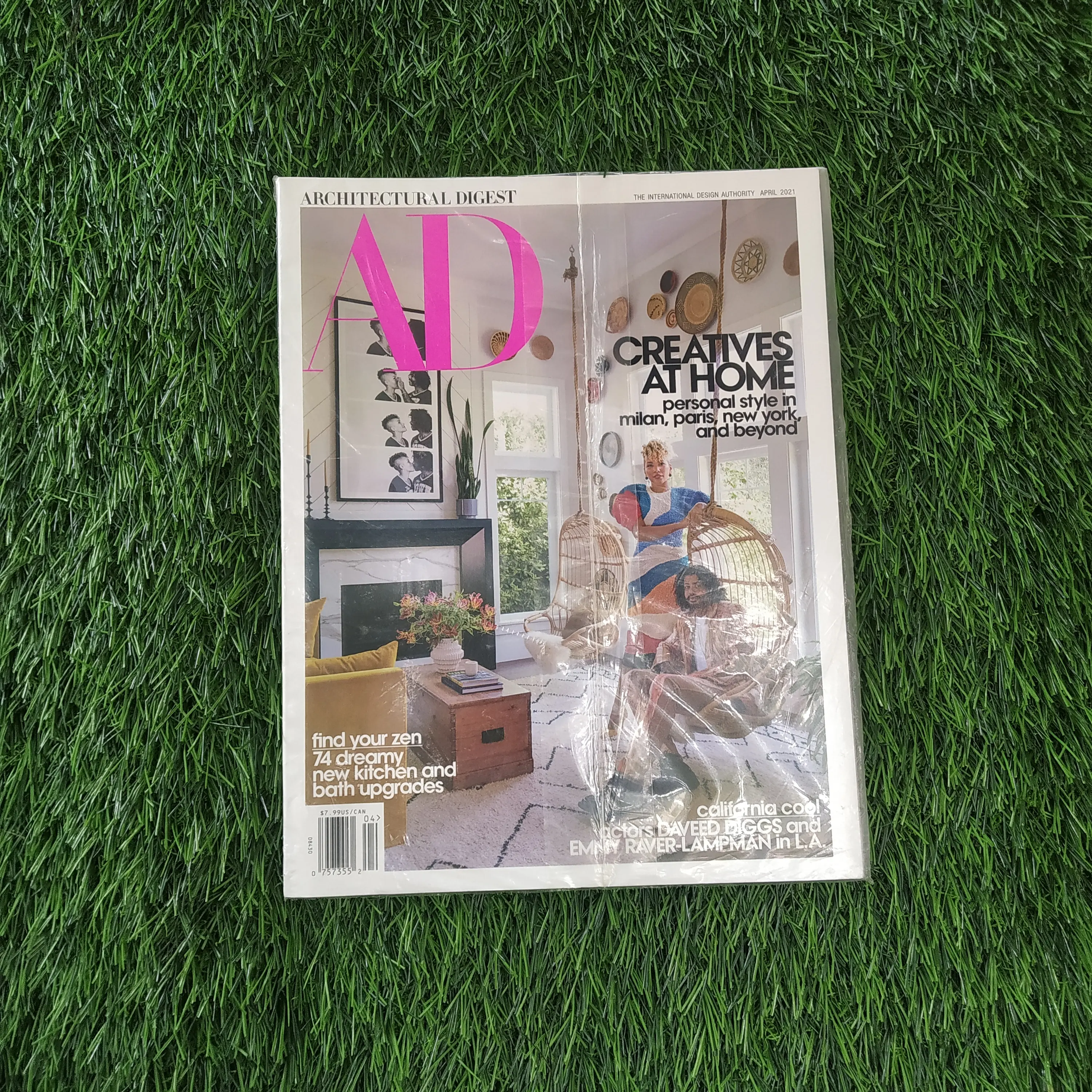majalah architectural digiest edisi april 2021
