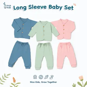 LONG SLEEVE BABY SET- nice kids (piyama bayi)