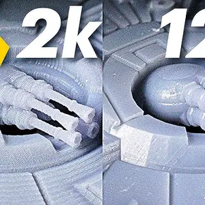 CETAK 3D PRINT RESIN 12K HIGH RESOLUTION BEST QUALITY BIG SIZE TERBAIK