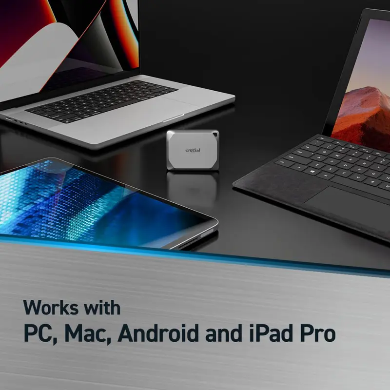 Crucial X9 Pro Portable SSD - 2TB 2