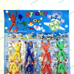 Mainan Sticky Spider / Stiky Jelly Ninja Wall Climber