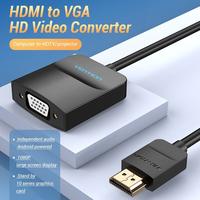 Gambar Vention ADAPTOR Converter HDMI to VGA 1080p @60Hz FULL HD ACR 42154 - 42154 dari Vention Authorized Medan Kota Medan 3 Tokopedia