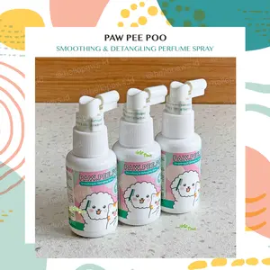 Paw Pee Poo Flower Garden Detangling Spray Parfum Pelembut Bulu Hewan