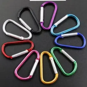 Carabiner alumunium 5D / karabiner Mini aksesoris gantungan kunci
