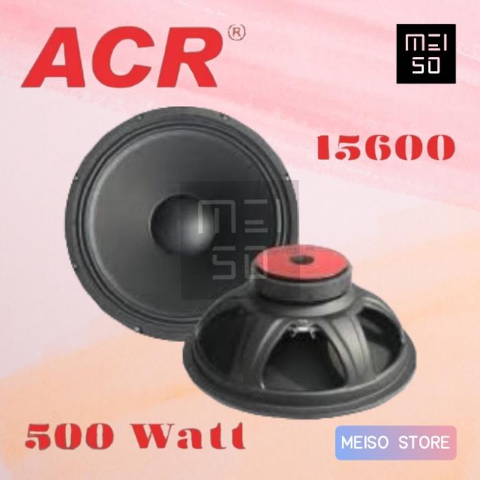 Jual SPEAKER COMPONENT ACR 15600 BLACK 15 INCH - Kota Administrasi
