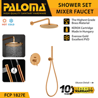Gambar PALOMA FCP 1827E Shower Tanam Concealed Set Keran Kran Panas Dingin dari PALOMA Official Kota Administrasi Jakarta Timur 1 Tokopedia