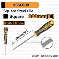Gambar Square Steel File (200mm/8") INGCO HSSF088 - Alat Kikir Besi Kotak untuk Perataan & Finishing dari INGCO Tools by GUNKA Kota Tangerang Selatan 2 Tokopedia