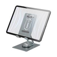 Gambar Phone Stand WiWU ZM106/107 Desktop Rotation Mobile Phone iPad Holder - ZM107 - Silver dari WiWU Official Kota Bekasi 3 Tokopedia