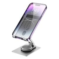 Gambar Phone Stand WiWU ZM106/107 Desktop Rotation Mobile Phone iPad Holder - ZM107 - Silver dari WiWU Official Kota Bekasi 5 Tokopedia